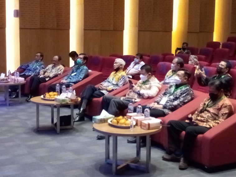 Suasana Kongres Masyarakat Pertanian Organik Indonesia (Maporina), Kamis, 18 November 2021 di Gedung Perpustakaan Nasional Jakarta