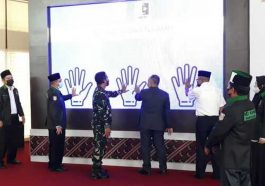 Peluncuran Indonesia Brain Camp yang difasilitas MD KAHMI Banyuasin di Gedung Sedulang Setudung, Kabupaten Banyuasin, Sumsel, pada Rabu (22/12/2021). Palpres.com