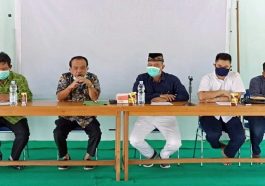 Suasana jumpa pers tentang rencana pelantikan MW KAHMI Kalteng periode 2021-2026 di Kota Palangkaraya, Kamis (2/12/2021). Foto Antara/M. Arif Hidayat