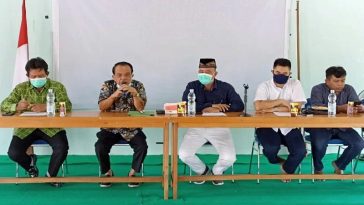 Suasana jumpa pers tentang rencana pelantikan MW KAHMI Kalteng periode 2021-2026 di Kota Palangkaraya, Kamis (2/12/2021). Foto Antara/M. Arif Hidayat