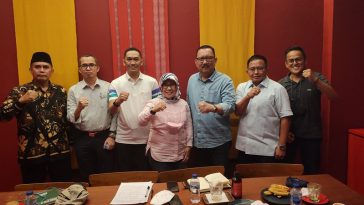 Tujuh Presidium MW KAHMI Sulsel periode 2022-2027. Foto Abatanews.com