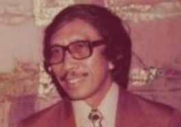 Pelukis yang juga pencipta lambang Himpunan Mahasiswa Islam (HMI), Ahmad Sadali. Foto Artagendasea.org