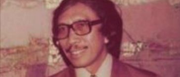 Pelukis yang juga pencipta lambang Himpunan Mahasiswa Islam (HMI), Ahmad Sadali. Foto Artagendasea.org