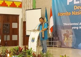 Ketua Umum DPP KNPI, Haris Pertama. Twitter/@knpiharis