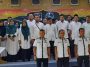 Prosesi pelantikan pengurus MD KAHMI dan FORHATI Mandailing Natal 2022-2027 di Aula Hotel Rindang, Kabupaten Mandailing Natal, Sumut, Sabtu (18/3/2022). Foto Motivindonews.com