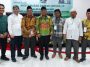 Ketua Umum terpilih MD KAHMI Paluta, Rosman Siregar (ketiga kiri), foto bersama di sela-sela Musda III KAHMI Paluta, Sumut, pada Minggu (20/3/2022). Foto Realitasonline.id
