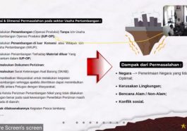 Dirtipidter Bareskrim Polri, Brigjen Pipit Rismanto, memberikan paparan dalam webinar "Legalitas dan Transparansi Pencabutan IUP Operasi Produksi dan Percepatan RKAB 2022 untuk PEN Sektor Minerba Pascapandemi Covid-19" yang digelar Lembaga Kajian Strategis MN KAHMI, Rabu (16/3/2022). Foto LMD MN KAHMI/Fatah Sidik