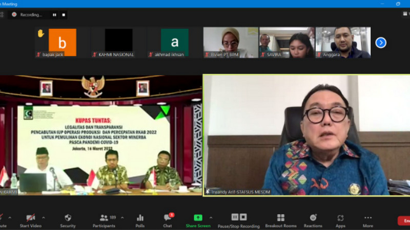 Kementerian ESDM Jelaskan Alasan Pemerintah Cabut Ribuan Izin Usaha ...