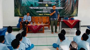 Seminar literasi di Pondok Modern Daarul Abror (PMDA) Kabupaten Bangka, Bangka Belitung, pada Sabtu (12/3/2022) Dokumentasi PDMA