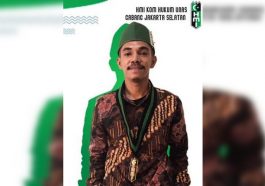 Ketua HMI Komisariat Hukum Unas, Muqaddam Hehanussa. Dokumentasi pribadi