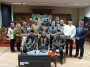 Sekretaris Jenderal MN KAHMI, Manimbang Kahariady (duduk kiri), bersama Dubes RI untuk Ceko, Kenssy Dwi Ekaningsih (duduk tengah); Ketua Umum MP KAHMI Eropa Raya, Khairul Anam (duduk kanan); dan pengurus MP KAHMI Eropa Raya foto bersama usai pelantikan pengurus MP KAHMI Eropa Raya 2022-2027 di Kantor Kedubes RI untuk Ceko, Praha, pada Sabtu (23/4/2022). Dokumentasi Manimbang Kahariady