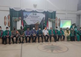 Prosesi pelantikan MD KAHMI dan FORHATI HSS 2022-2027 di Gedung Pramuka, Kandangan, HSS, Kalsel, pada Kamis (31/3/2022). Dokumentasi Ombudsman Kalsel