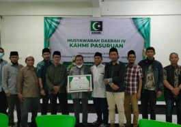 Musda IV KAHMI Pasuruan di Aula STIE Yaduka Bangil, Kabupaten Pasuruan, Jatim, pada Minggu (10/4/2022). Istimewa