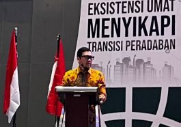 Koordinator Presidium MN KAHMI, Ahmad Doli Kurnia, 'menghadiri pelantikan Presidium MW KAHMI Sulawesi Selatan, Sabtu (21/5). Istimewa