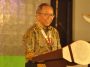Ketua Umum MW KAHMI Sulawesi Tengah (Sulteng), Andi Mulhanan Tombolotutu, memberikan sambutan dalam pembukaan Munas XI KAHMI di Kota Palu, Sulteng, pada Jumat (25/11/2022). Foto Fauzi Lamboka