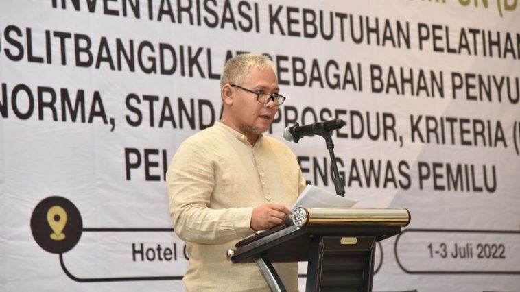 Ibrahim Malik Tanjung alias Budi Tanjung, calon pemimpin MD KAHMI Jaksel 2022-2027. Dokumentasi Bawaslu