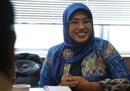 Mantan calon Presidium MN FORHATI 2022-2027 yang juga Wakil Ketua KPID DKI Jakarta, Rizky Wahyuni. Dokumentasi KPI