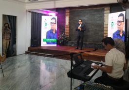 Koordinator Presidium MN KAHMI, Ahmad Doli Kurnia, memberikan sambutan dalam soft launching KAHMITV di Jakarta, Selasa (13/6/2023). KAHMINasional.com/Ali