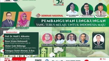 KAHMI akan mengadakan seminar nasional tentang lingkungan hidup dalam rangka menyambut HUT ke-57. Acara digelar di Jakarta, 30 Agustus 2023. Dokumentasi panitia