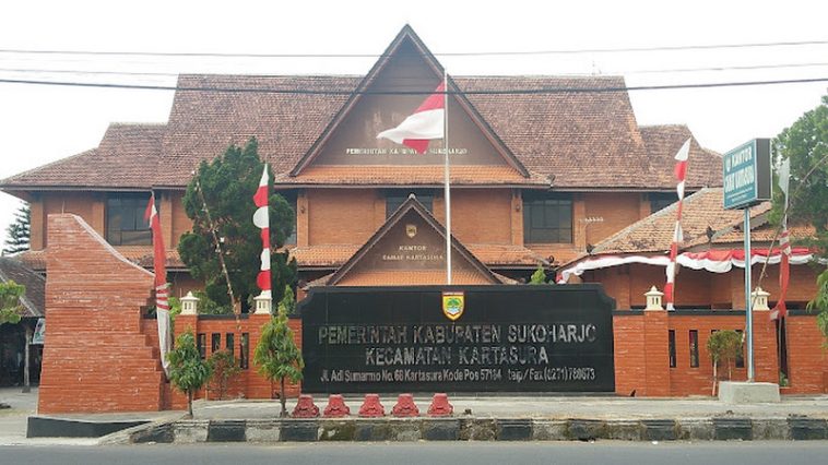 Kantor Kecamatan Kartasura di Kabupaten Sukoharjo, Jateng. Google Maps/meijoko santoso