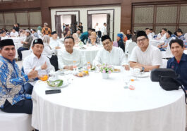 Buka puasa bersama (bukber) alumni dan kader HMI Yogyakarta di Gedung Serbaguna Kompleks DPR, Kalibata, Jakarta, pada Selasa (26/3/2024). Dokumentasi pribadi