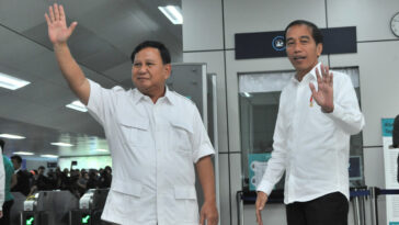 Presiden RI 2024-2029 terpilih, Prabowo Subianto (kiri), dan Presiden Joko Widodo (Jokowi). Dokumentasi Setkab