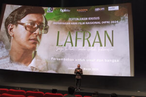 Nobar film Lafran, keluarga besar HMI harap jadi inspirasi generasi muda