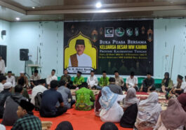 Kegiatan buka puasa bersama yang dihadiri kader HMI dan KAHMI di Sekretariat KAHMI Kalteng, Palangka Raya, pada Sabtu (23/3/2024). Foto Balanganews.com