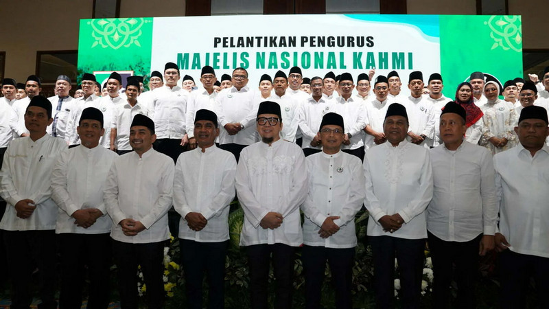 Pelantikan Presidium dan pengurus MN KAHMI periode 2022-2027. Istimewa