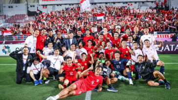 Para pemain timnas Indonesia U-23 yang berlaga pada Piala Asia (AFC Cup) U-23 2024 di Qatar. Dokumentasi PSSI