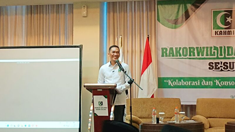 Presidium MW KAHMI Sulawesi Selatan (Sulsel), Muhammad Natsir. Istimewa