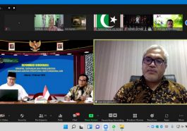 Akademisi Universitas Brawijaya, Aan Eko Widiarto (kanan), dalam Kajian Reboan #14 bertema "Reformasi Birokrasi; Harapan, Tantangan, dan Problematika Penyetaraan Jabatan Struktural dan Fungsional ASN" yang digelar Lembaga Kajian Strategis MN KAHMI, Kamis (3/2/2022). Tangkapan layar Zoom/LMD MN KAHMI