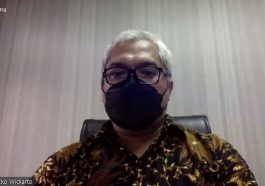 Akademisi Universitas Brawijaya, Aan Eko Widiarto, dalam Kajian Reboan #14 bertema "Reformasi Birokrasi; Harapan, Tantangan, dan Problematika Penyetaraan Jabatan Struktural dan Fungsional ASN" yang digelar Lembaga Kajian Strategis MN KAHMI, Kamis (3/2/2022). Tangkapan layar Zoom/LMD MN KAHMI/Fatah Sidik